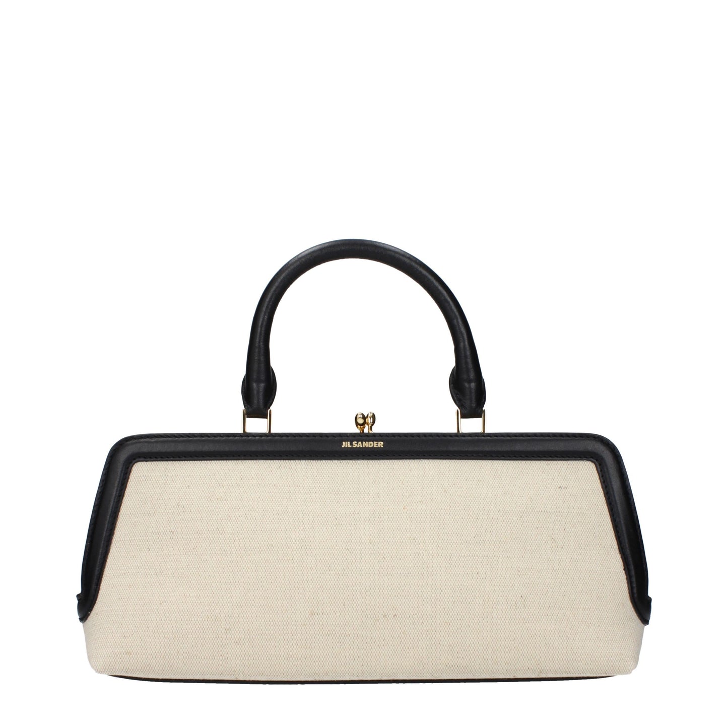 Jil Sander Beige Fabric Handbag