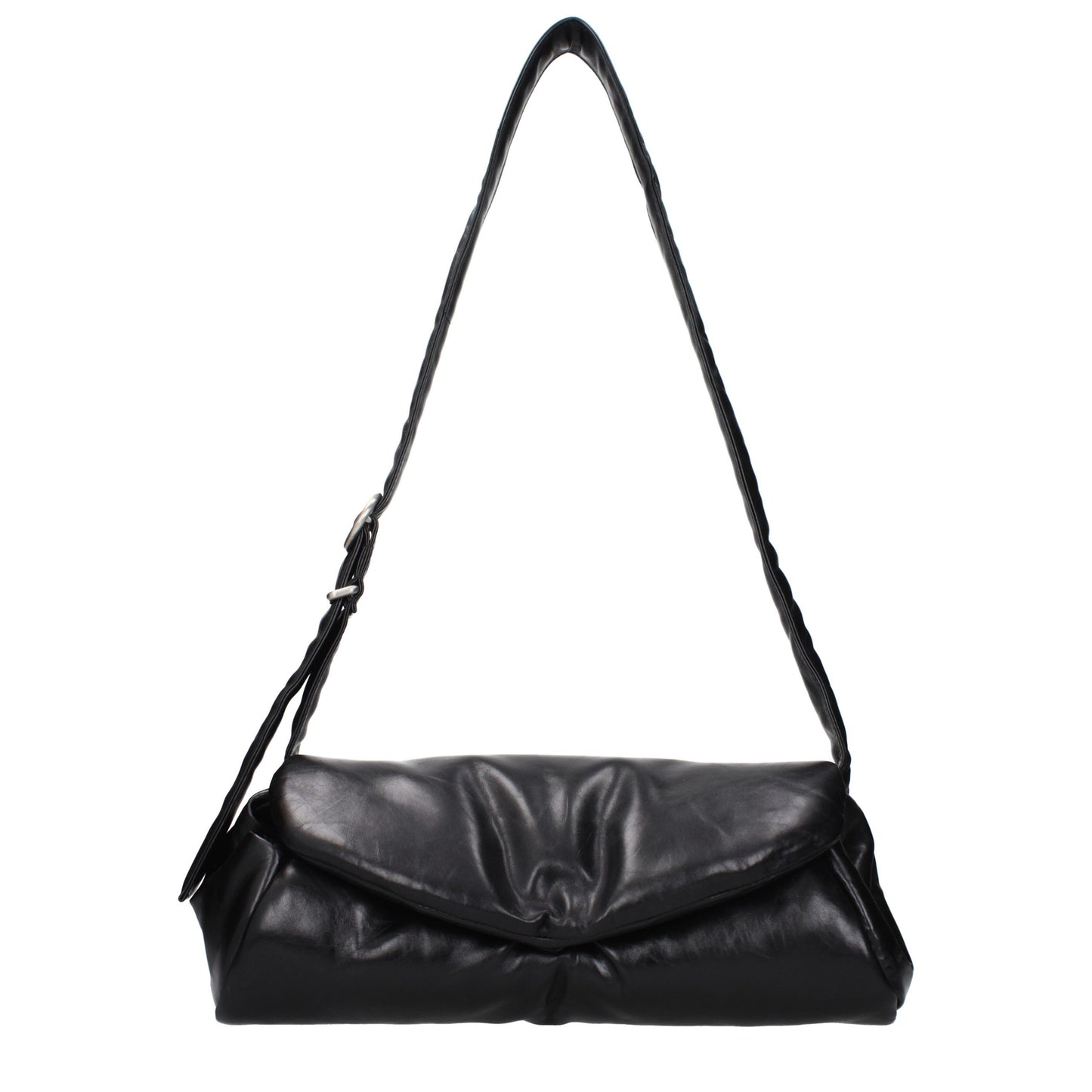 Jil Sander Black Leather Crossbody Bag