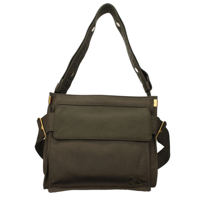 Burberry Green Fabric Shoulder Bag