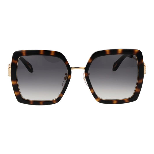 Just Cavalli Black Stainless Steel Sunglasses