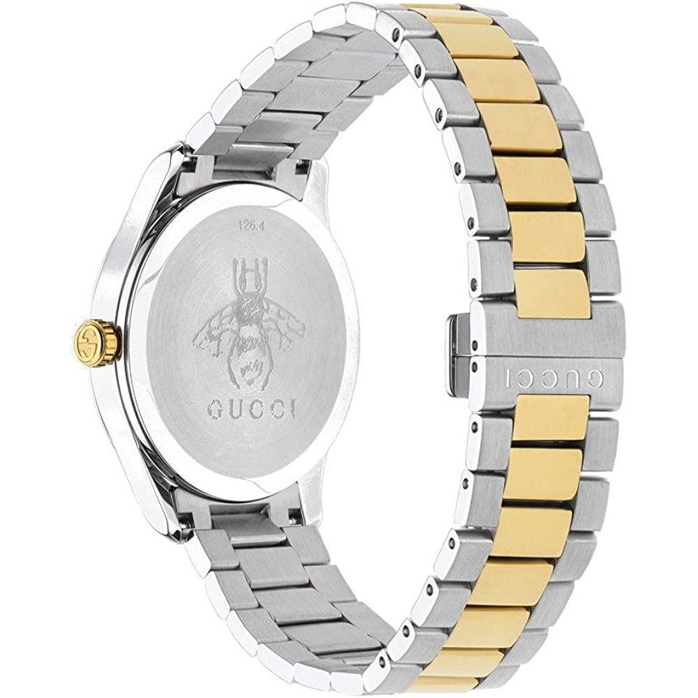 Gucci Silver Stainless Steel Dress Watch