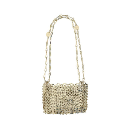 Rabanne Bicolor Brass Shoulder Bag
