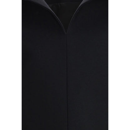 Balenciaga Black Wool Oves Aries Cocktail Dress
