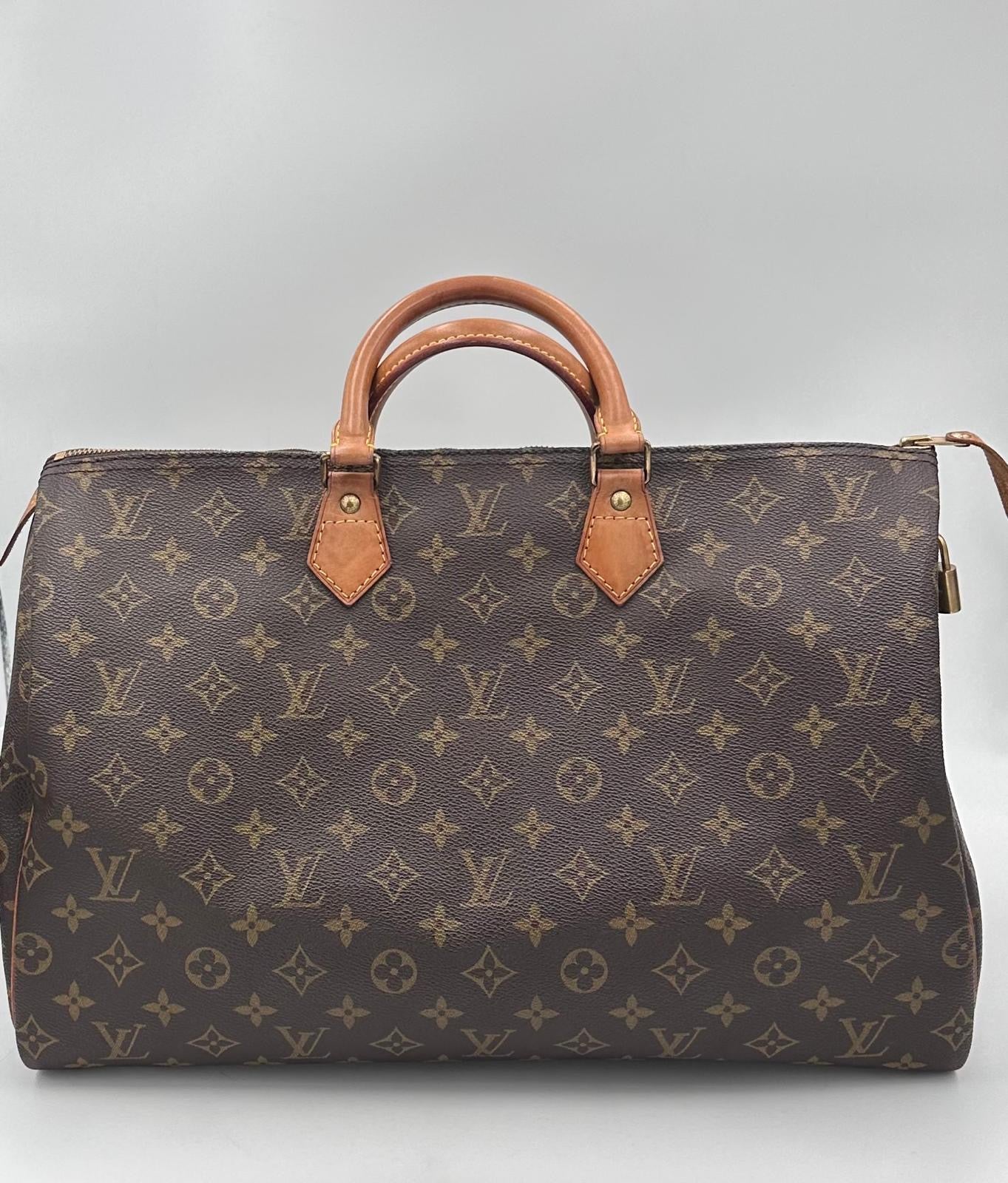 Louis Vuitton LOUIS VUITTON Speedy 40 Monogram Handbag