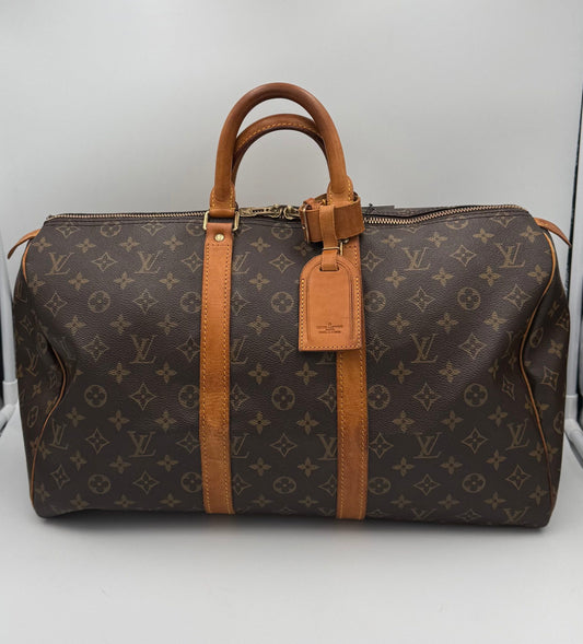 Louis Vuitton LOUIS VUITTON KEEPALL 45 Monogram Handbag