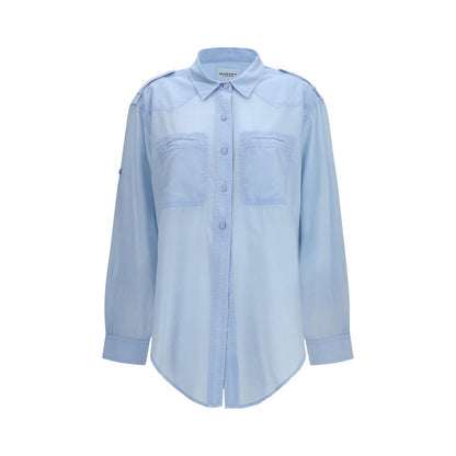 Marant Etoile Blue Cotton Shirt
