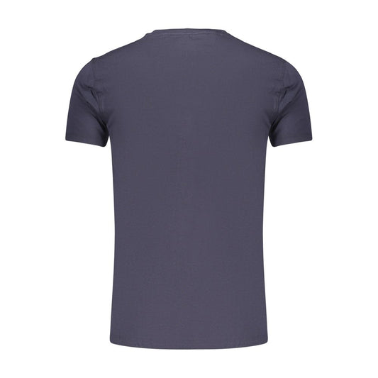 Marina Militare Blue Cotton Men's T-Shirt