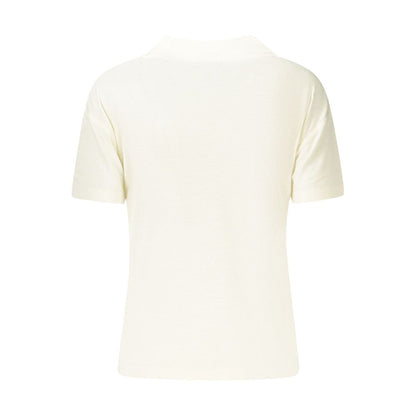 North Sails White Linen T-Shirt