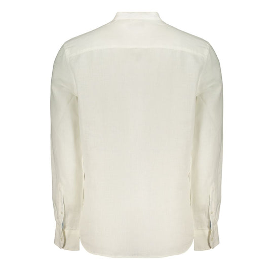 North Sails White Linen Men's Shirt