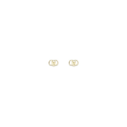 Valentino Garavani Gold Metal Earrings
