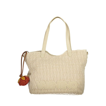 Mario Valentino Beige Polyethylene Women's Bag