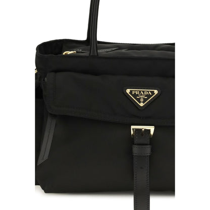 Prada Black Polyamide Shoulder Bag