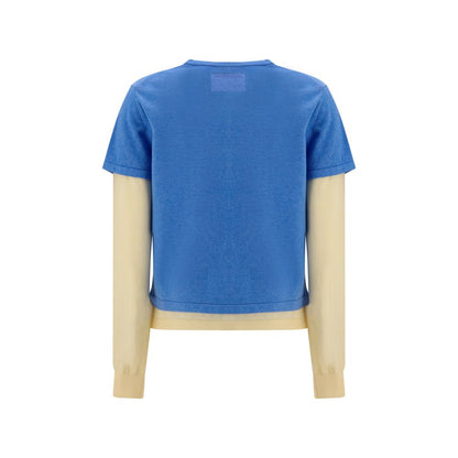 Guest in Residence Blue Cotton Sweatshirt