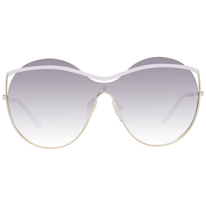 Ana Hickmann Gold Acetate Sunglasses