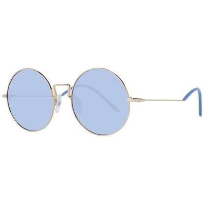 Ana Hickmann Gold Metal Sunglasses