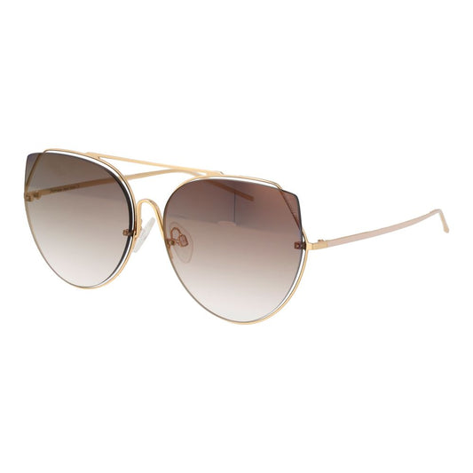 Ana Hickmann Gold Metal Sunglasses