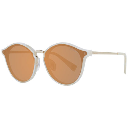 Ana Hickmann Beige Plastic Sunglasses