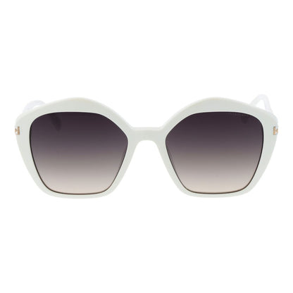 Ana Hickmann White Acetate Sunglasses