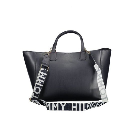 Tommy Hilfiger Blue Polyurethane Women's Bag