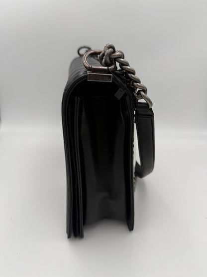 Chanel Bicolor Leather Handbag