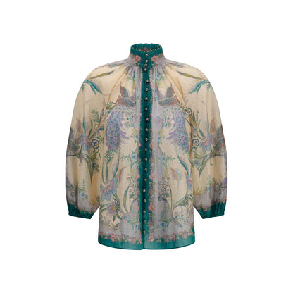 Zimmermann Multicolor Cotton Pattern Shirt