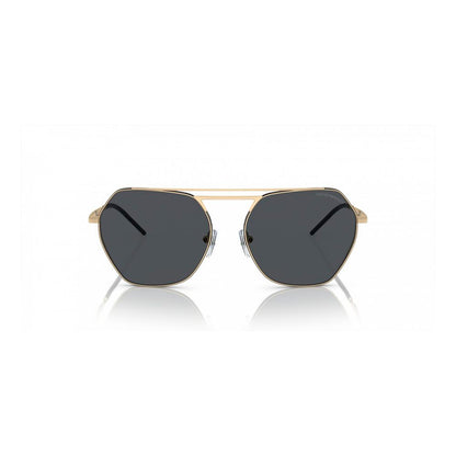 Emporio Armani Gold Metal Sunglasses