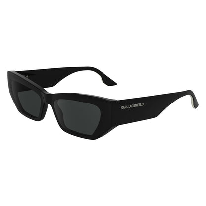 Karl Lagerfeld Black Injected Sunglasses