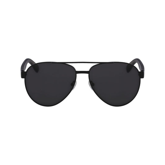 Lacoste Black Metal Sunglasses