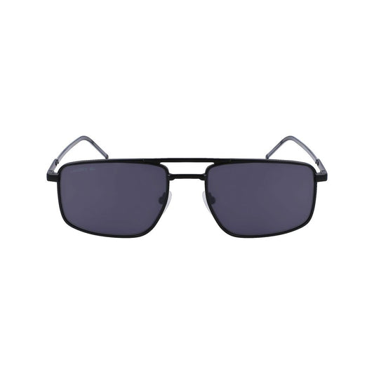 Lacoste Black Metal Sunglasses