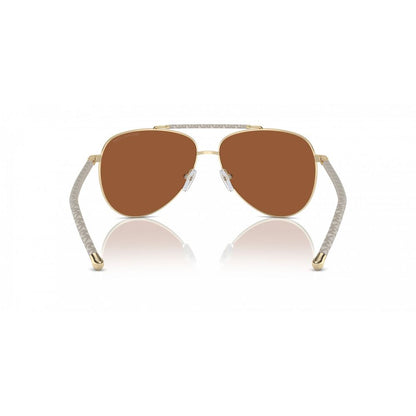 Michael Kors Gold Metal Sunglasses