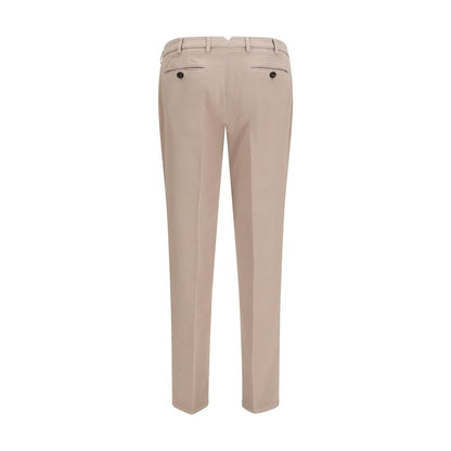 Brunello Cucinelli Beige Cotton Casual Pants