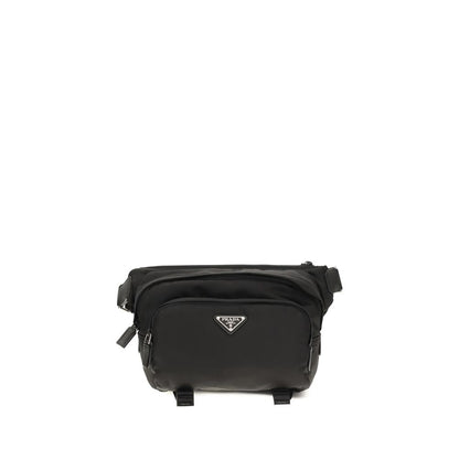 Prada Black Nylon Shoulder Bag