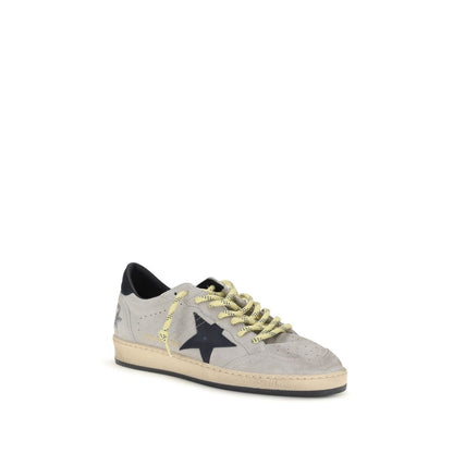 Golden Goose Gray Calf Leather Bos Taurus Sneakers