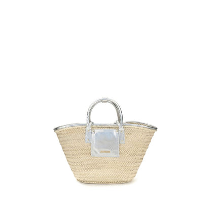 Jacquemus Beige Raffia Handbag