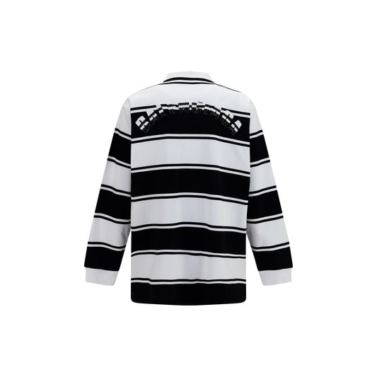 Balenciaga White Cotton Polo Shirt
