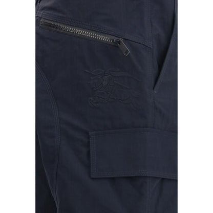 Burberry Blue Polyamide Cargo Pants