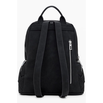 Desigual Black Polyurethane Women's Backpack