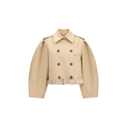 Ganni Beige Cotton Jacket