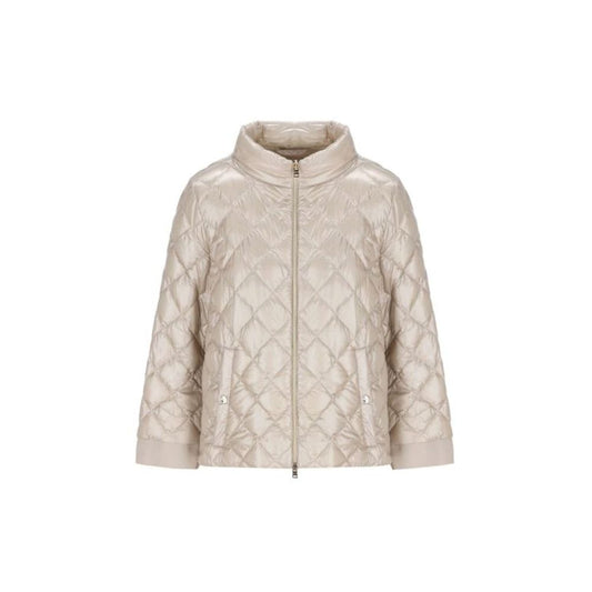 Herno Beige Polyamide Full-Length Jacket
