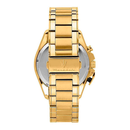 Maserati Gold Stainless Steel Dress Watch