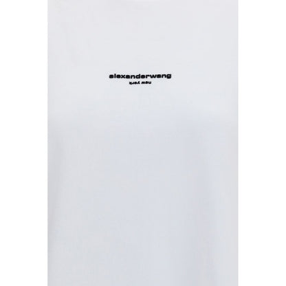 Alexander Wang White Cotton T-Shirt