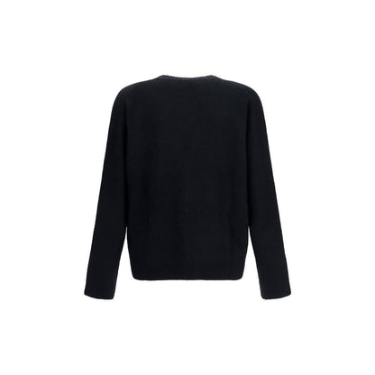 Represent Black Alpaca Vicugna Pacos Cardigan