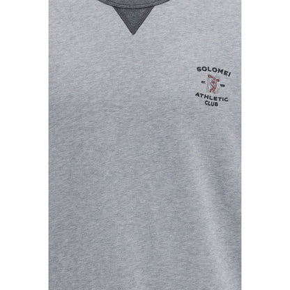 Brunello Cucinelli Gray Cotton Sportswear