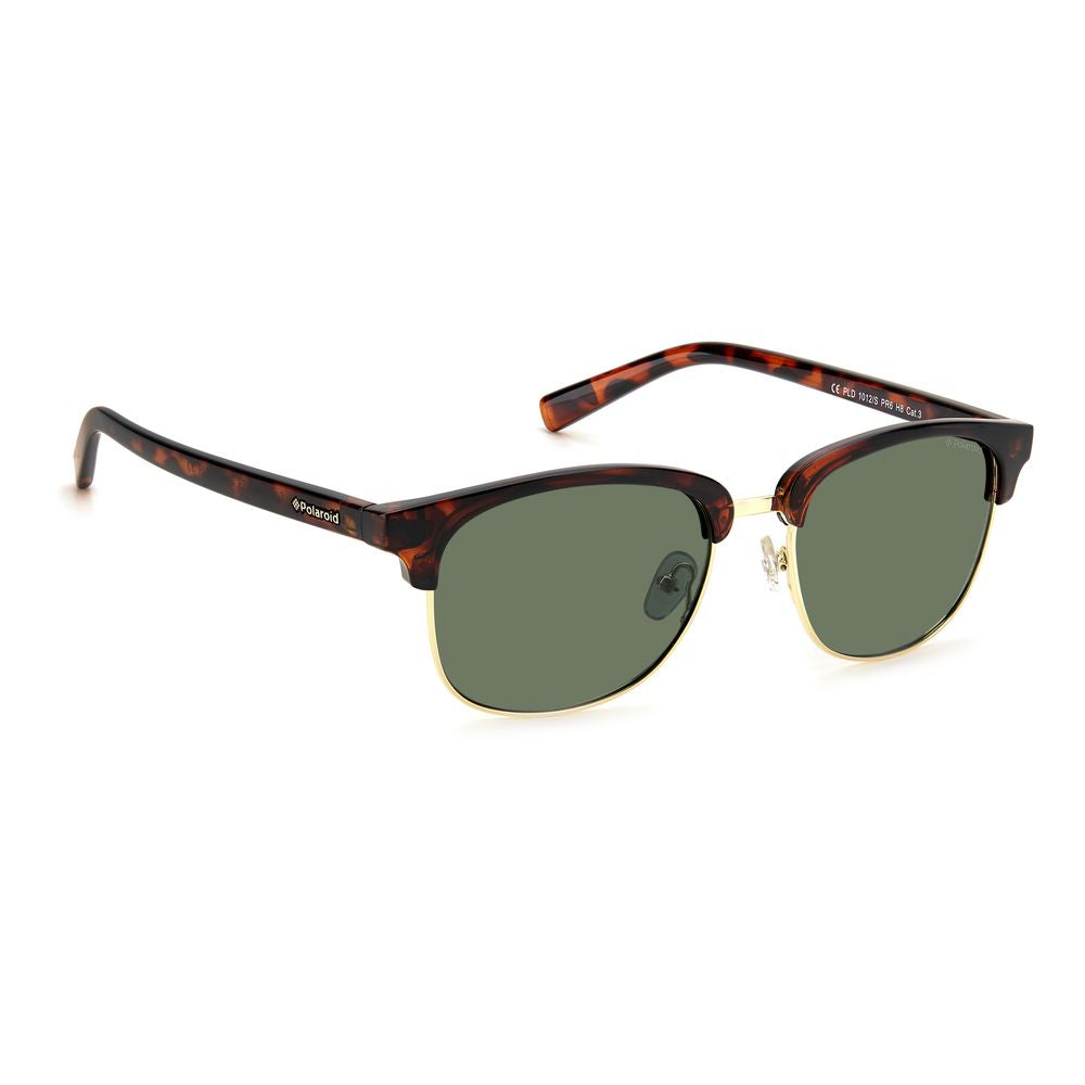 Polaroid Brown Metal Sunglasses
