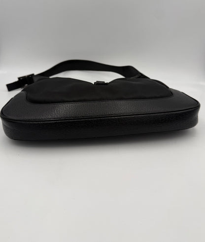 Gucci GUCCI JACKIE Leather and Canvas Handbag