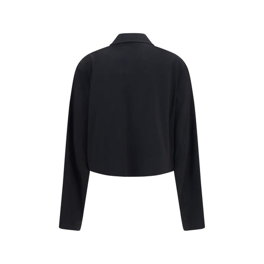 Our Legacy Black Wool Oves Aries Full-Length Jacket