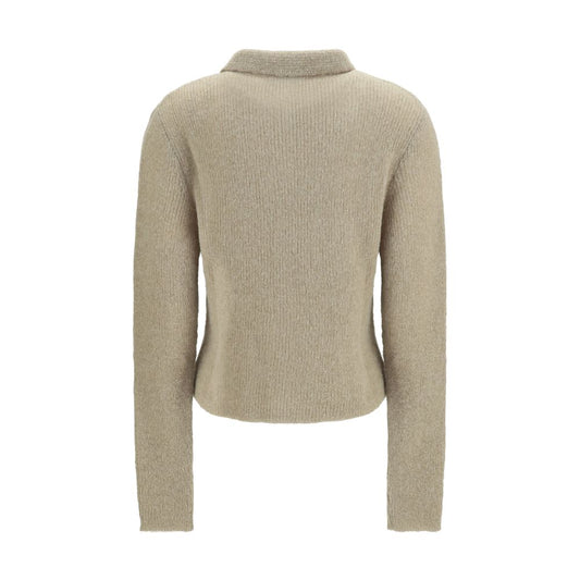 Our Legacy Beige Alpaca Vicugna Pacos Polo Shirt