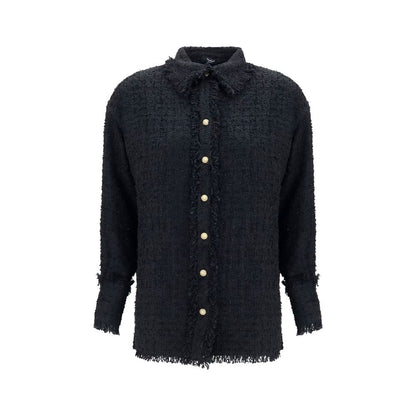 Balmain Black Polyamide Shirt