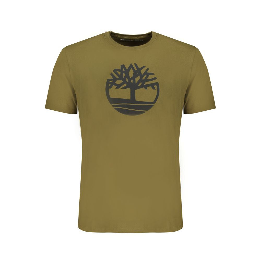 Timberland Verde Cotton Men's T-Shirt