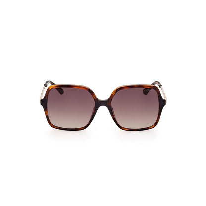 Guess Jeans Brown Plastic Women Sunglass